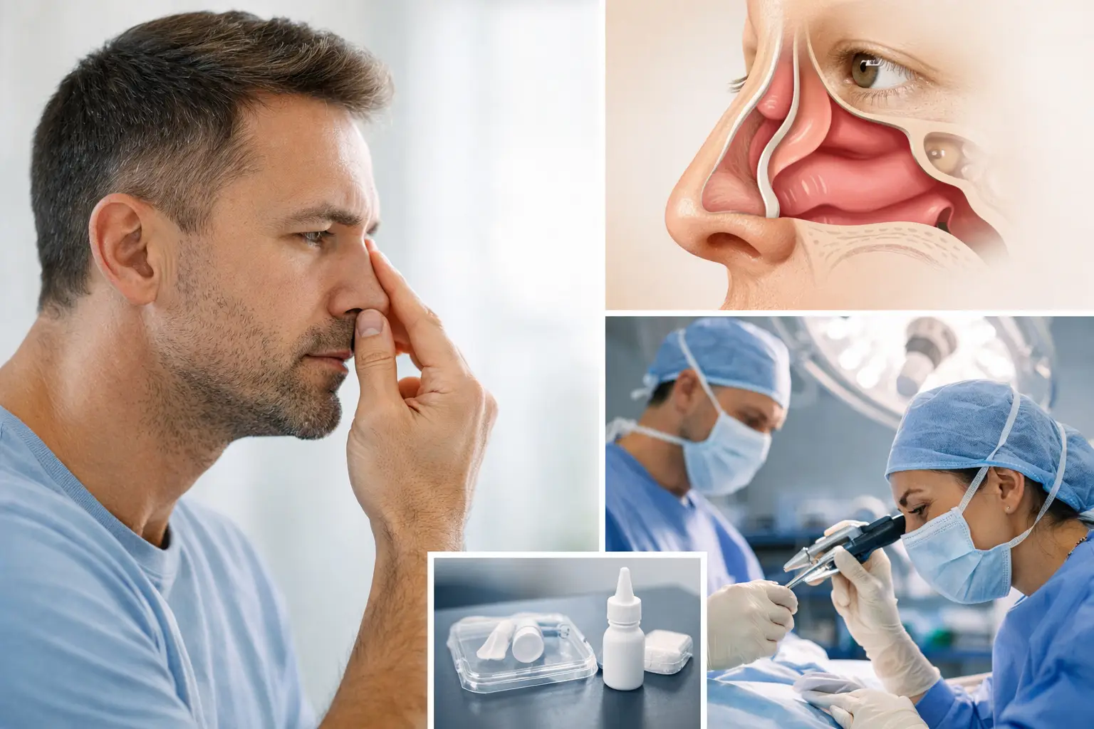 Septoplastia e avaliação do desvio do septo nasal em Lisboa